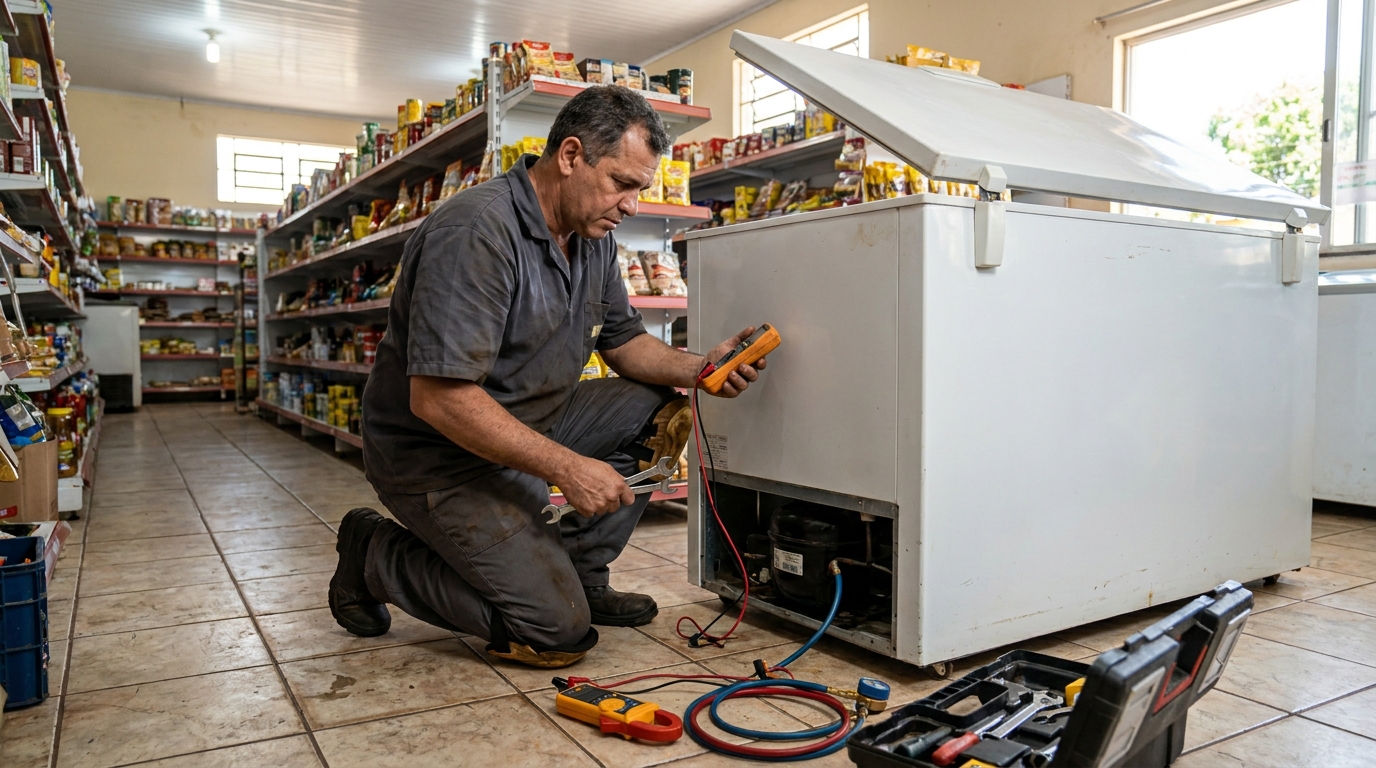 Manutenção em Motor Ventilador em Cascavel‑PR